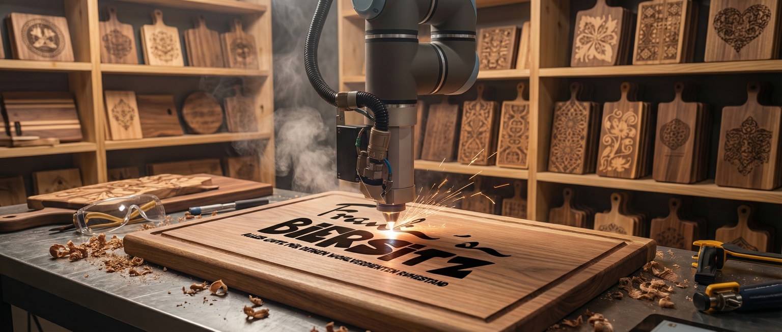 Holzprodukte mit Gravur