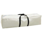 Aufblasbare Gymnastikmatte mit Pumpe 60x100x10 cm PVC Blau