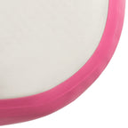 Aufblasbare Gymnastikmatte mit Pumpe 60x100x20 cm PVC Rosa
