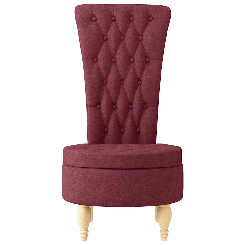 Schlafsessel Weinrot 56,5 x 70 x 110 cm Stoff