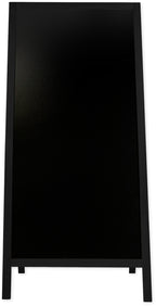 Kreidetafel/holz Kundenstopper Classic XL (72x160 cm) - schwarz-2